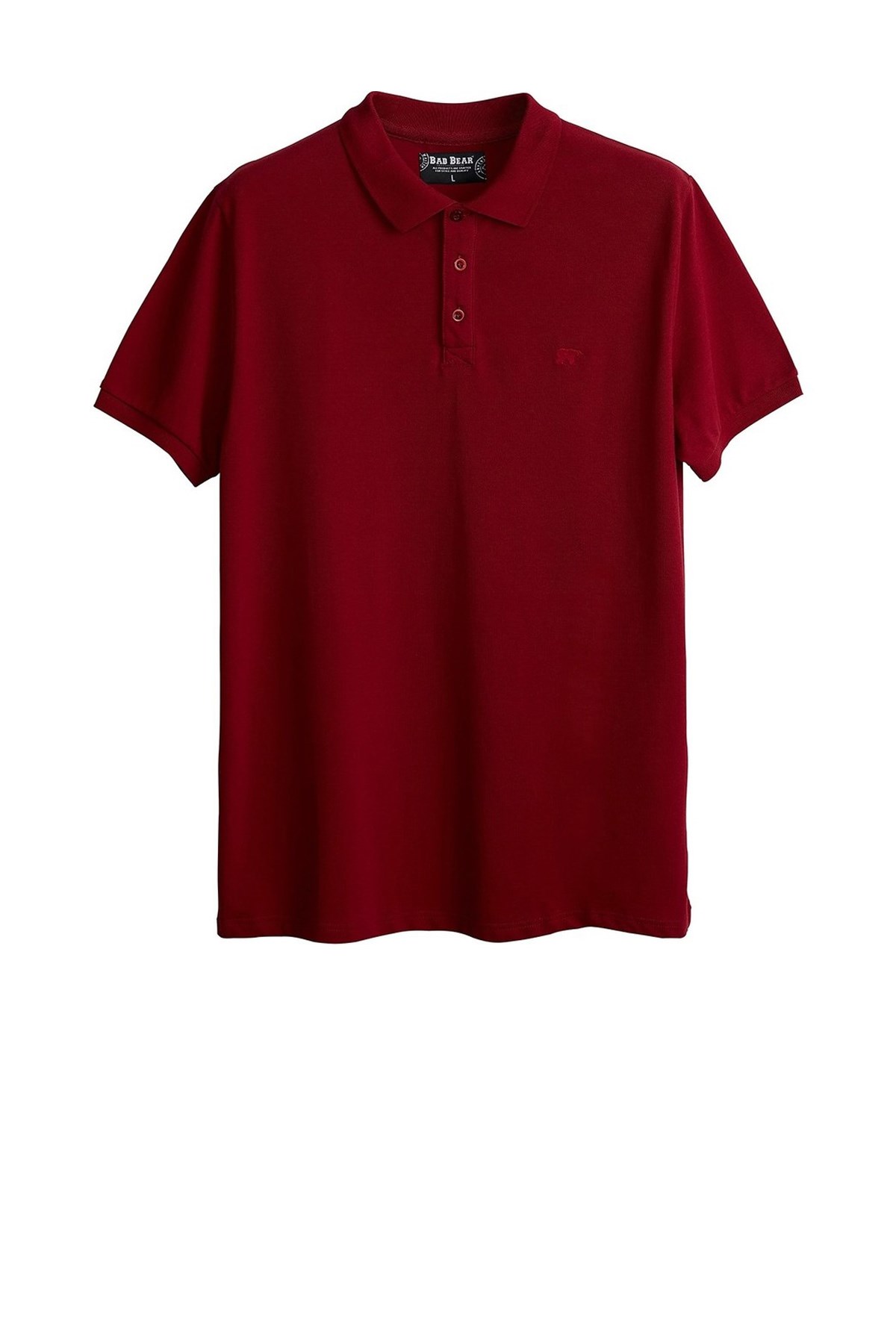 Bad Bear Stark Erkek Polo Tişört 21.01.07.051.OS Kırmızı