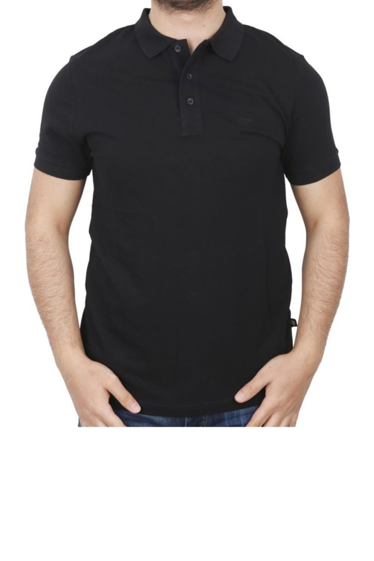 Bad Bear Stark Erkek Polo Tişört 21.01.07.051.OS Siyah