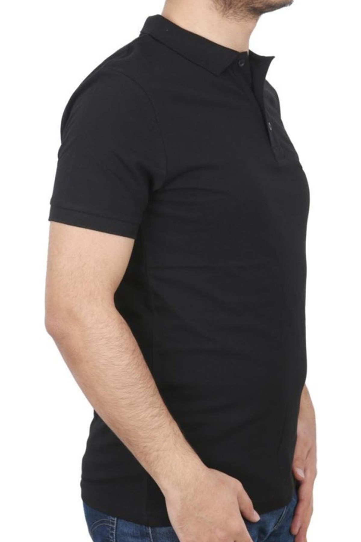 Bad Bear Stark Erkek Polo Tişört 21.01.07.051.OS Siyah