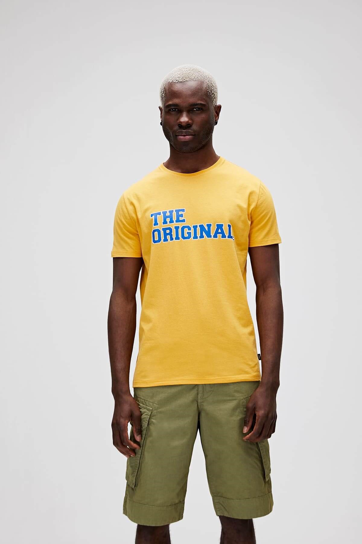 Bad Bear The Original Erkek Tişört 21.01.07.052 Sarı