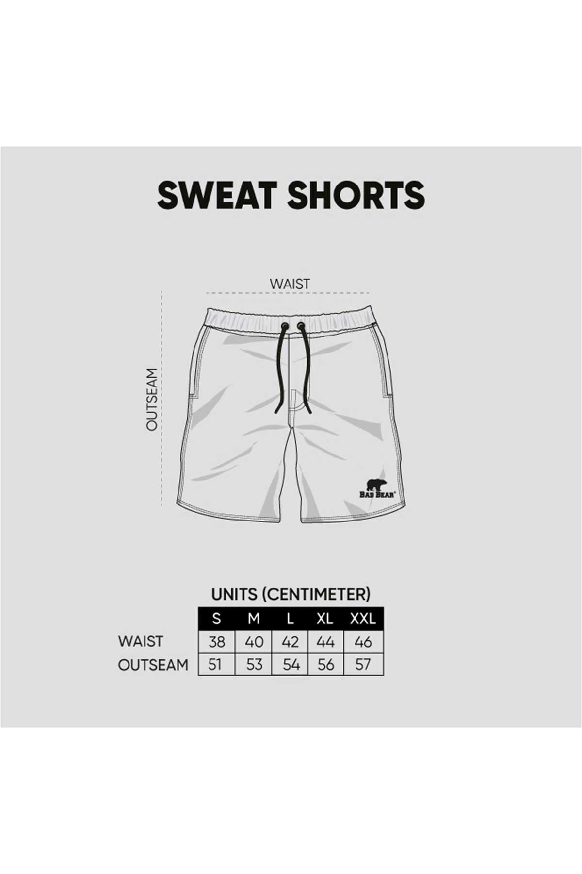 Bad Bear Holmer Erkek Şort 21.01.18.003-C04 Beyaz