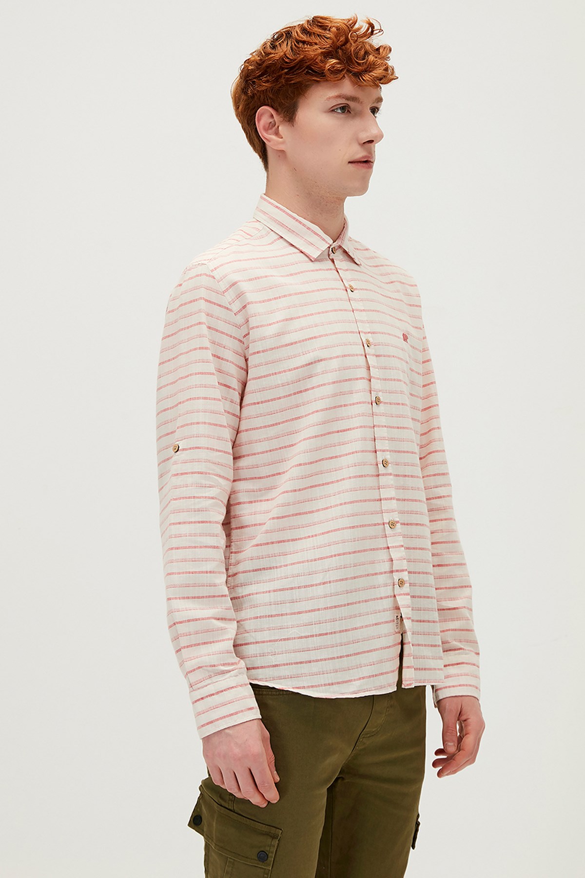 Bad Bear Marshall Erkek Gömlek 21.01.30.010 Kırmızı