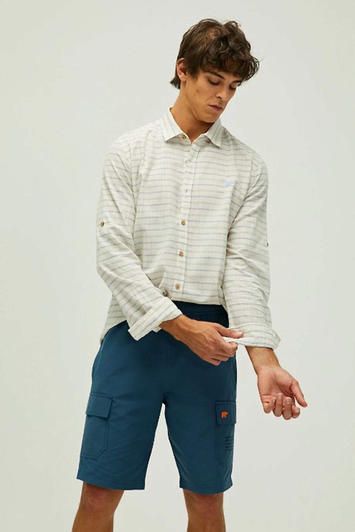 Bad Bear Marshall Erkek Gömlek 21.01.30.010 Mavi