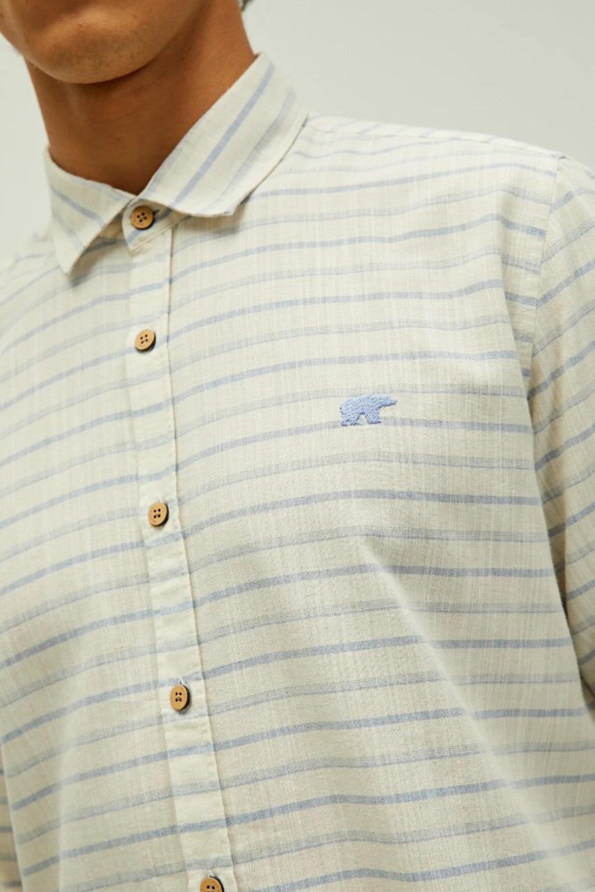 Bad Bear Marshall Erkek Gömlek 21.01.30.010 Mavi