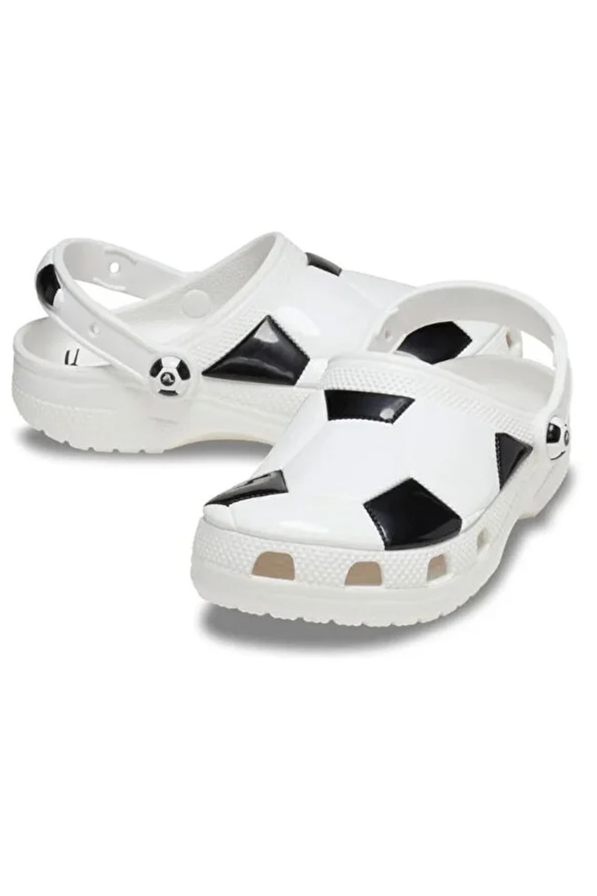 Crocs Classic Soccer Ball Çocuk Sandalet 210157-103 Beyaz