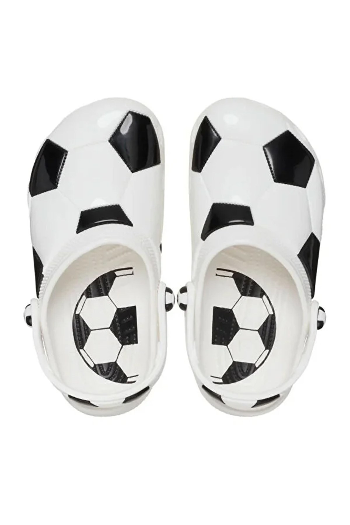 Crocs Classic Soccer Ball Çocuk Sandalet 210157-103 Beyaz