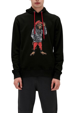Bad Bear Ape Hoodie Erkek Sweatshirt 21.02.12.012-C01