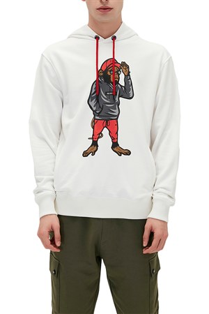 Bad Bear Ape Hoodie Erkek Sweatshirt 21.02.12.012-C04