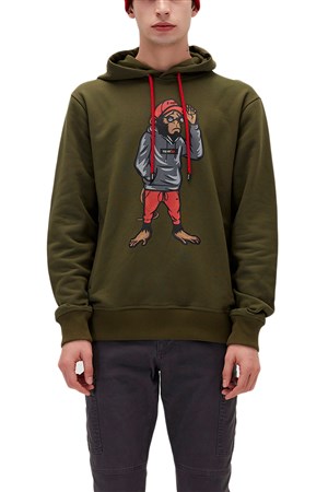 Bad Bear Ape Hoodie Erkek Sweatshirt 21.02.12.012-C70