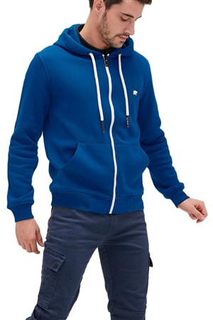 Bad Bear Even Erkek Fermuarlı Sweatshirt 21.02.12.028-C15