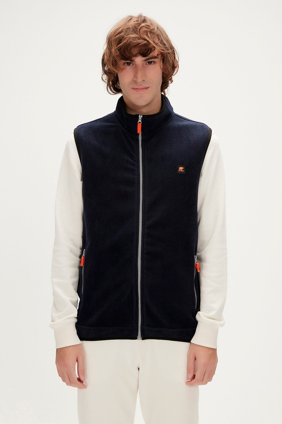 Bad Bear Erkek Polar Yelek  21.02.21.011-C07 Lacivert