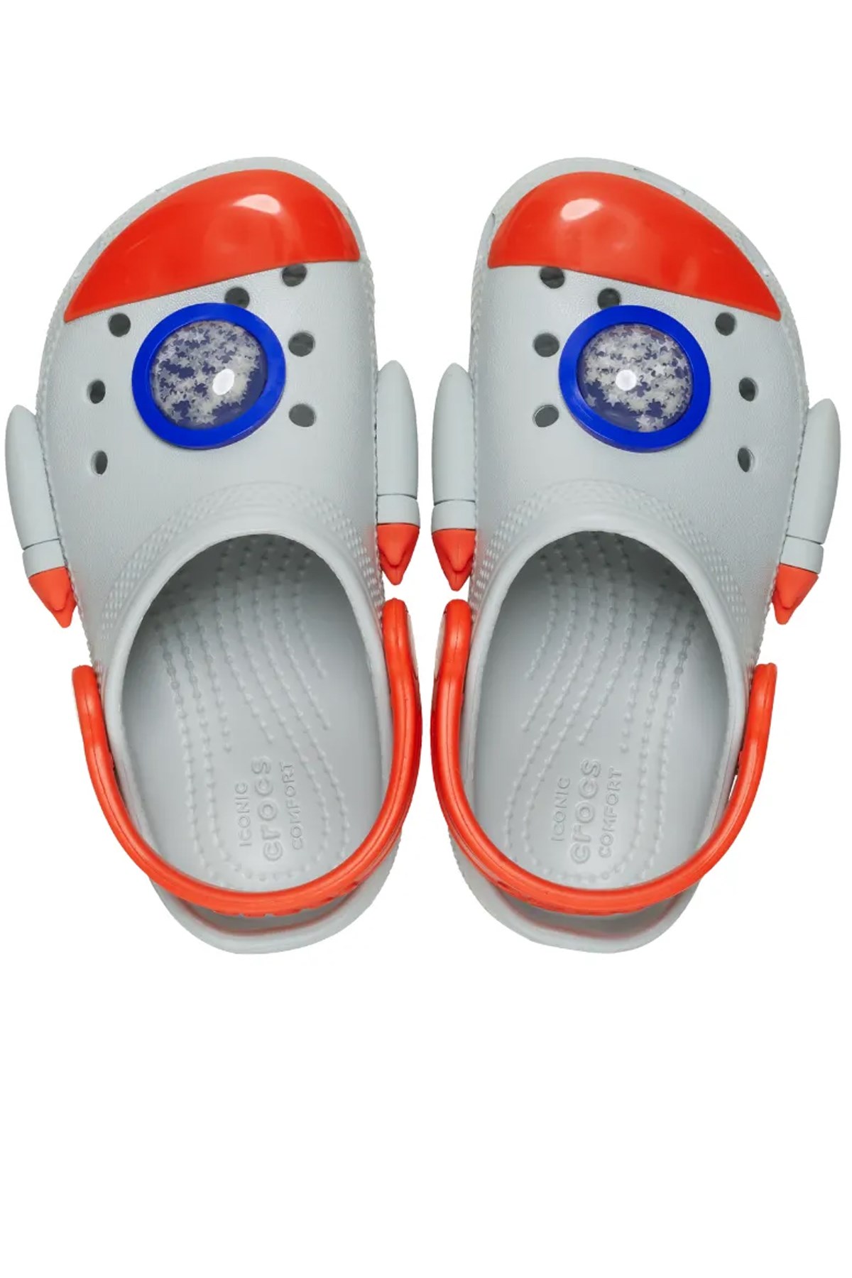 Crocs Classic Rocket Ship Çocuk Sandalet 210359-1NM Gri