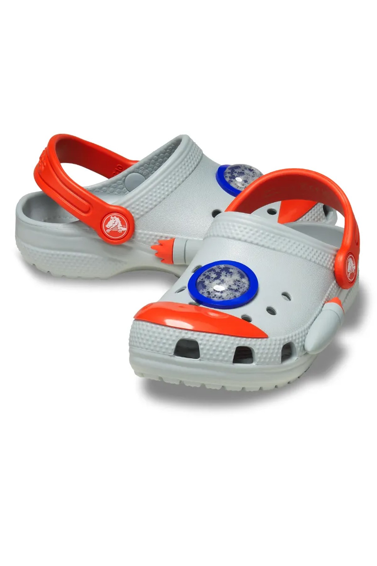 Crocs Classic Rocket Ship Çocuk Sandalet 210359-1NM Gri