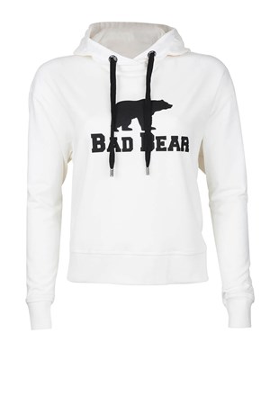 Bad Bear Logo Hoodie Kadın Sweatshirt 21.04.12.012-C04