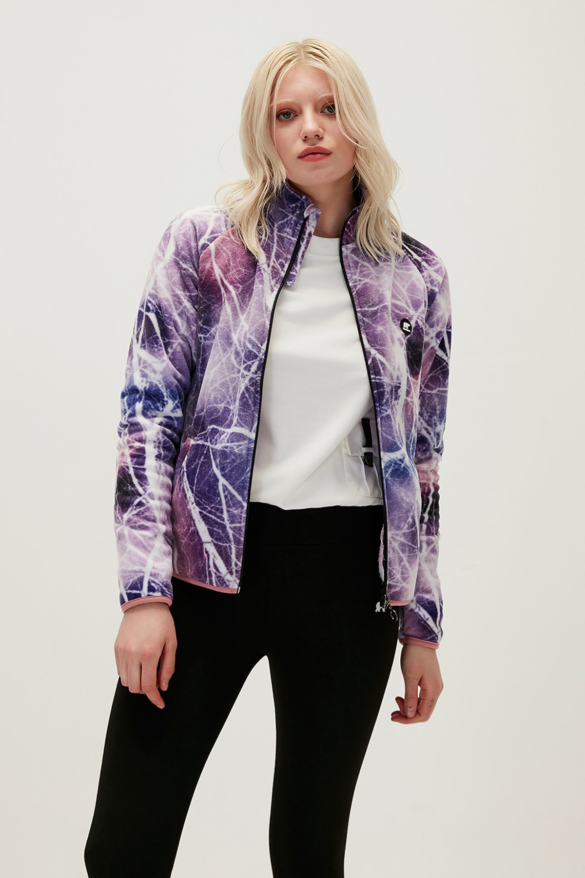 Bad Bear Equinox Kadın Polar Ceket 21.04.21.001-C11 Mor