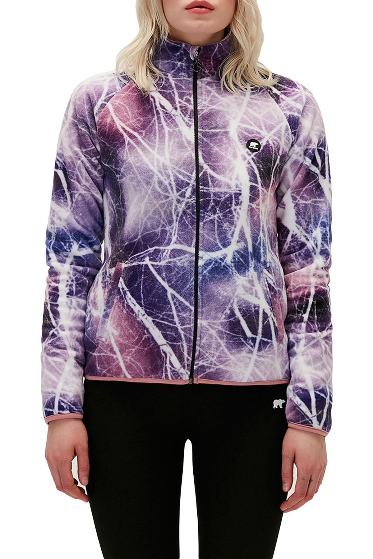 Bad Bear Equinox Kadın Polar Ceket 21.04.21.001-C11 Mor