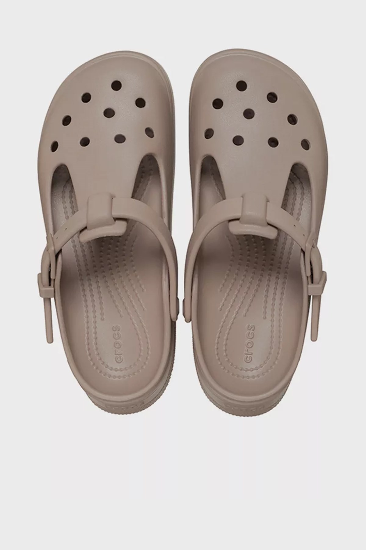Crocs Classic Mary Jane Unisex Terlik 210581-214 Kahverengi