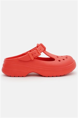 Crocs Classic Mary Jane Unisex Terlik 210581-6ZR Kırmızı