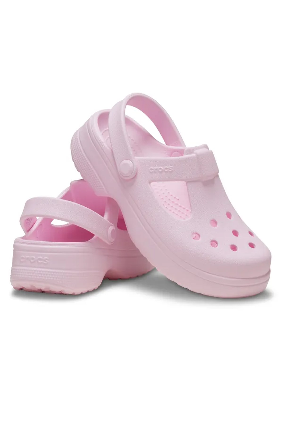 Crocs Classic Mary Jane Çocuk Sandalet 210615-6ZW Pembe
