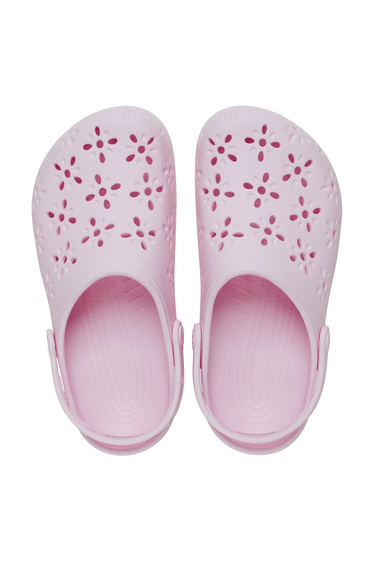 Crocs Classic Floral Cut Unisex Terlik 210927-6ZW Pembe