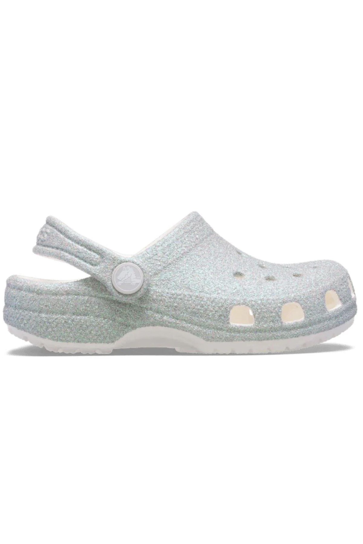 Crocs Classic Iridescent Çocuk Sandalet 210986-100 Beyaz