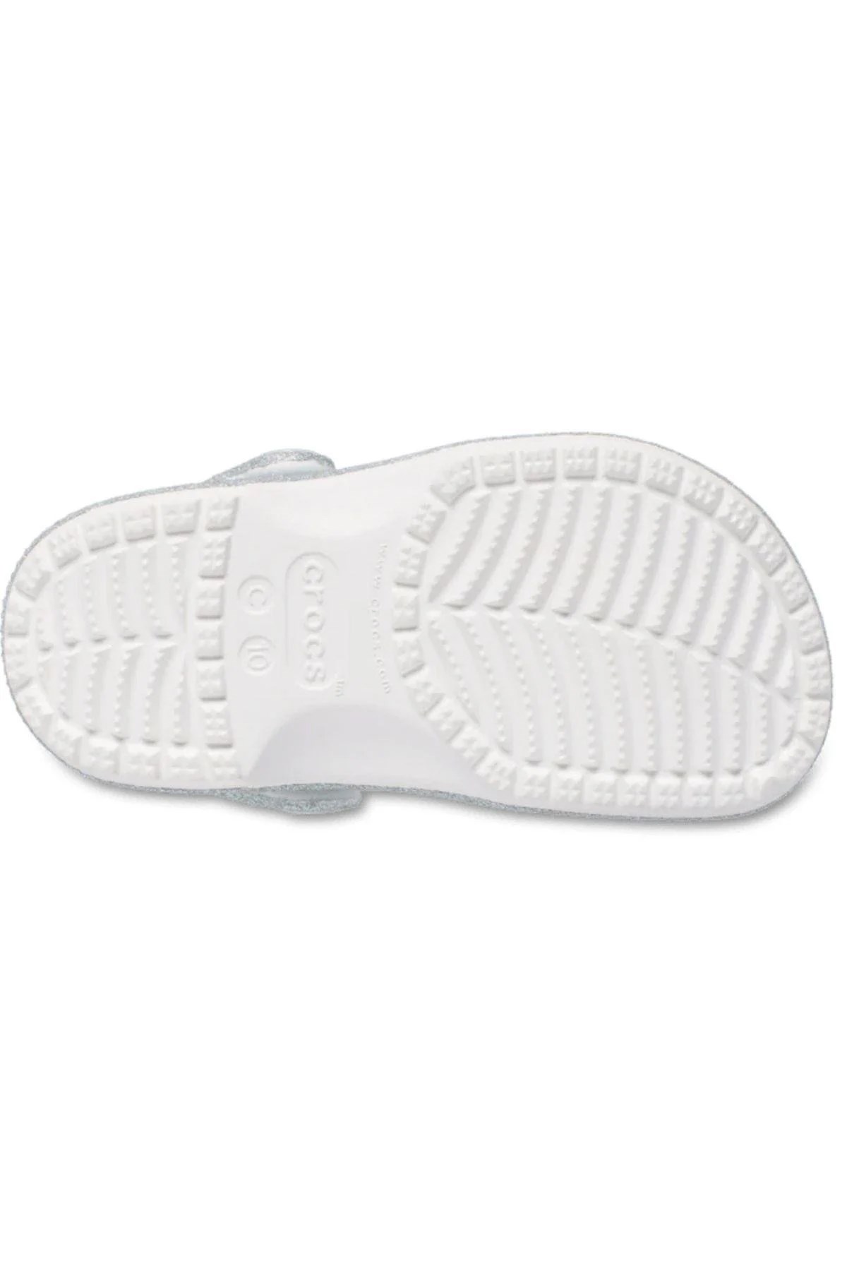 Crocs Classic Iridescent Çocuk Sandalet 210986-100 Beyaz