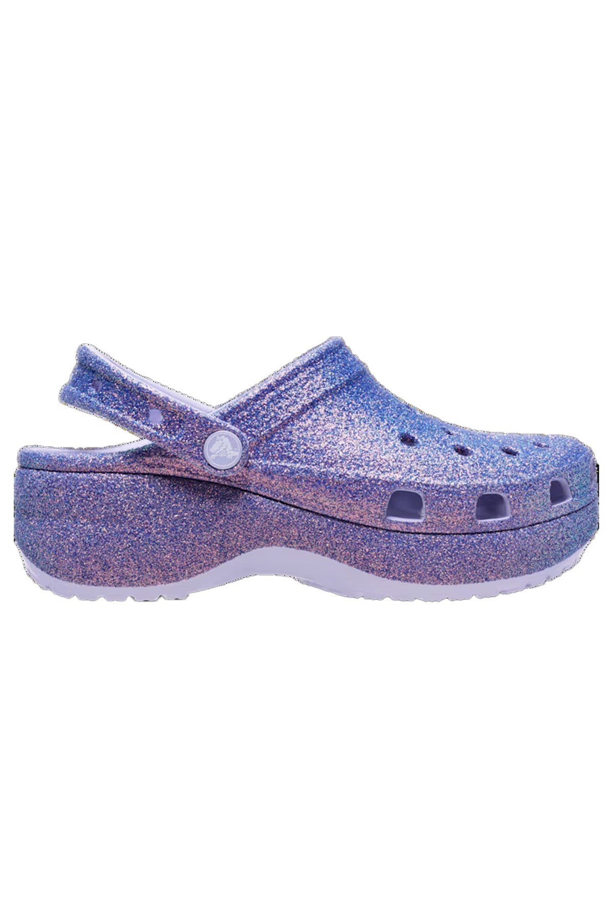 Crocs Platform Irid Glitter Kadın Sandalet 211024-5BR Mor