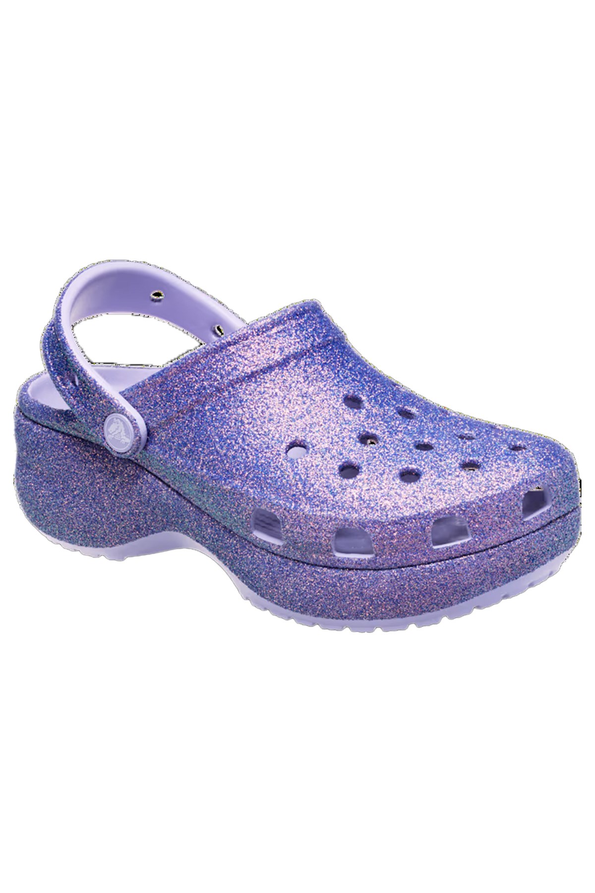 Crocs Platform Irid Glitter Kadın Sandalet 211024-5BR Mor