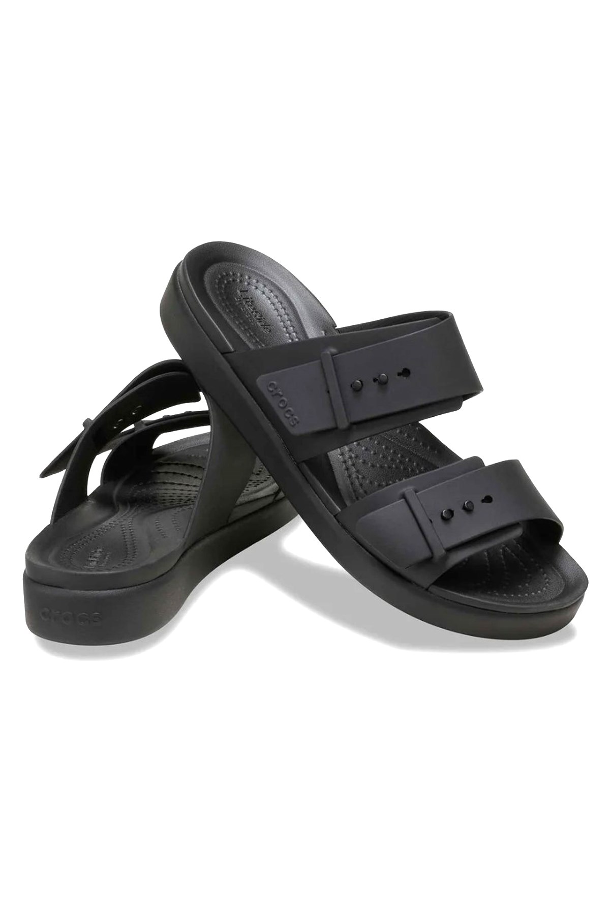 Crocs Brooklyn Buckle Kadın Terlik 211215-001 Siyah