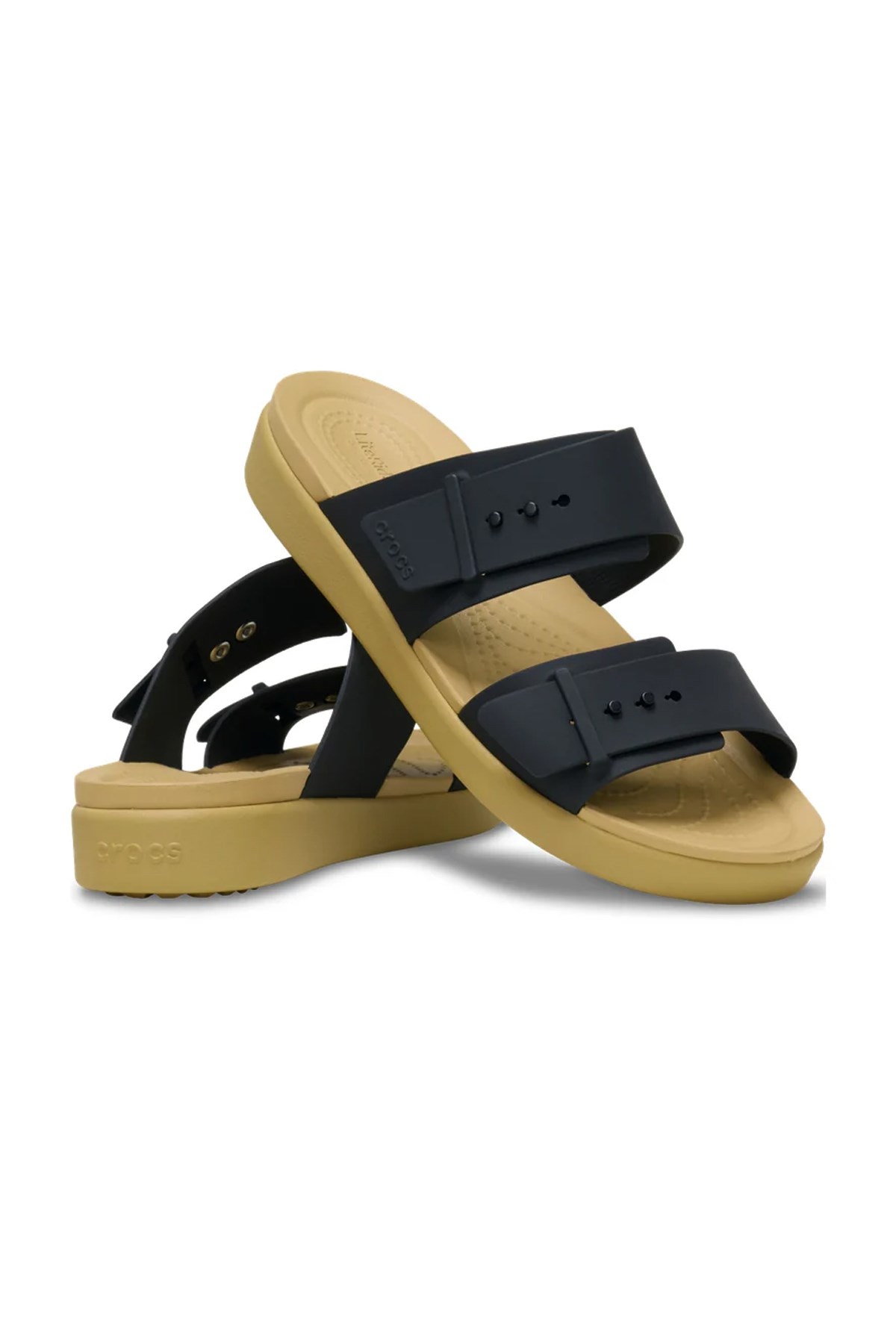 Crocs Brooklyn Buckle Kadın Terlik 211215-00W Siyah