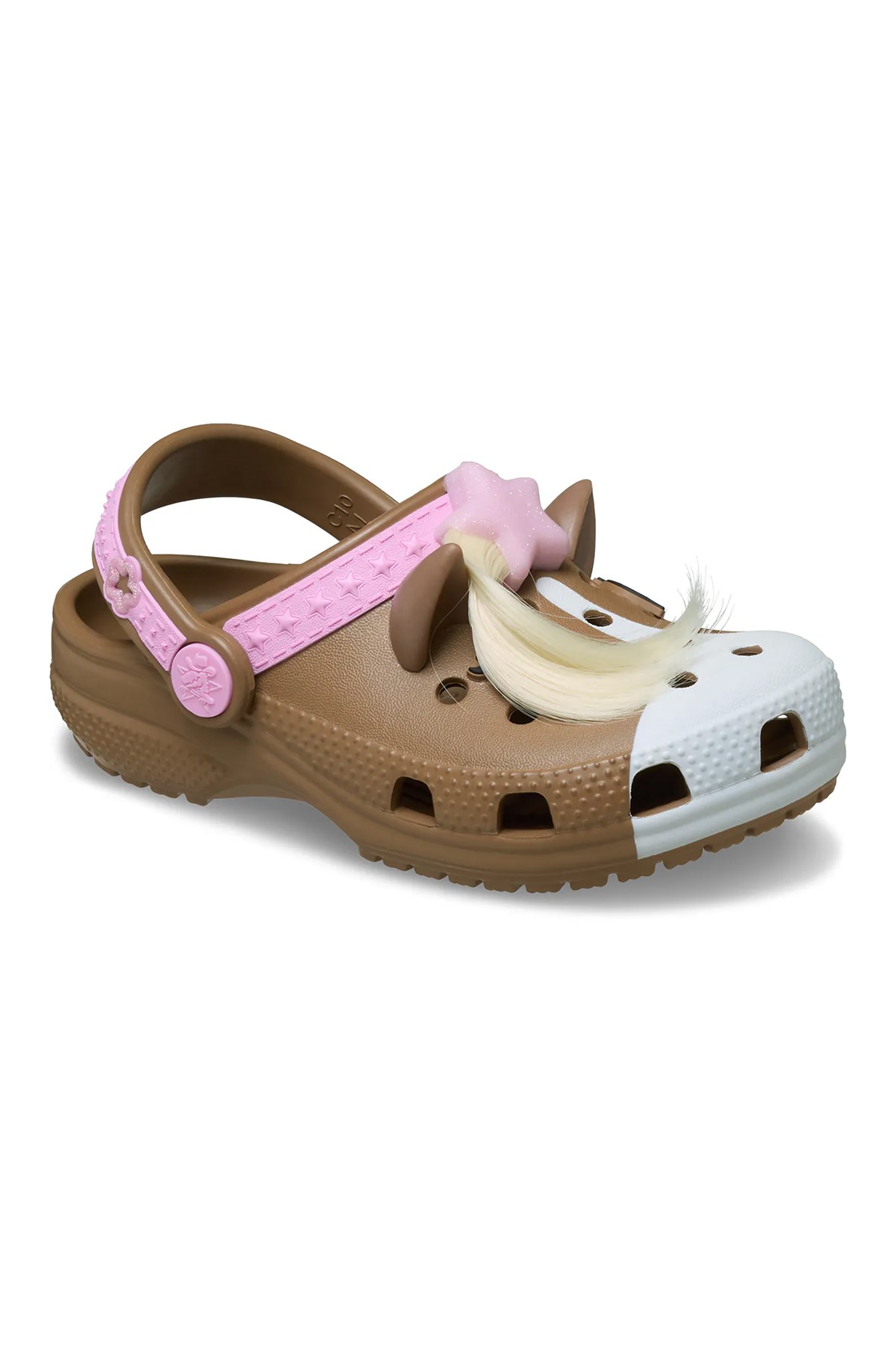 Crocs Classic IAM Horse Çocuk Terlik 211371-2JJ Kahverengi