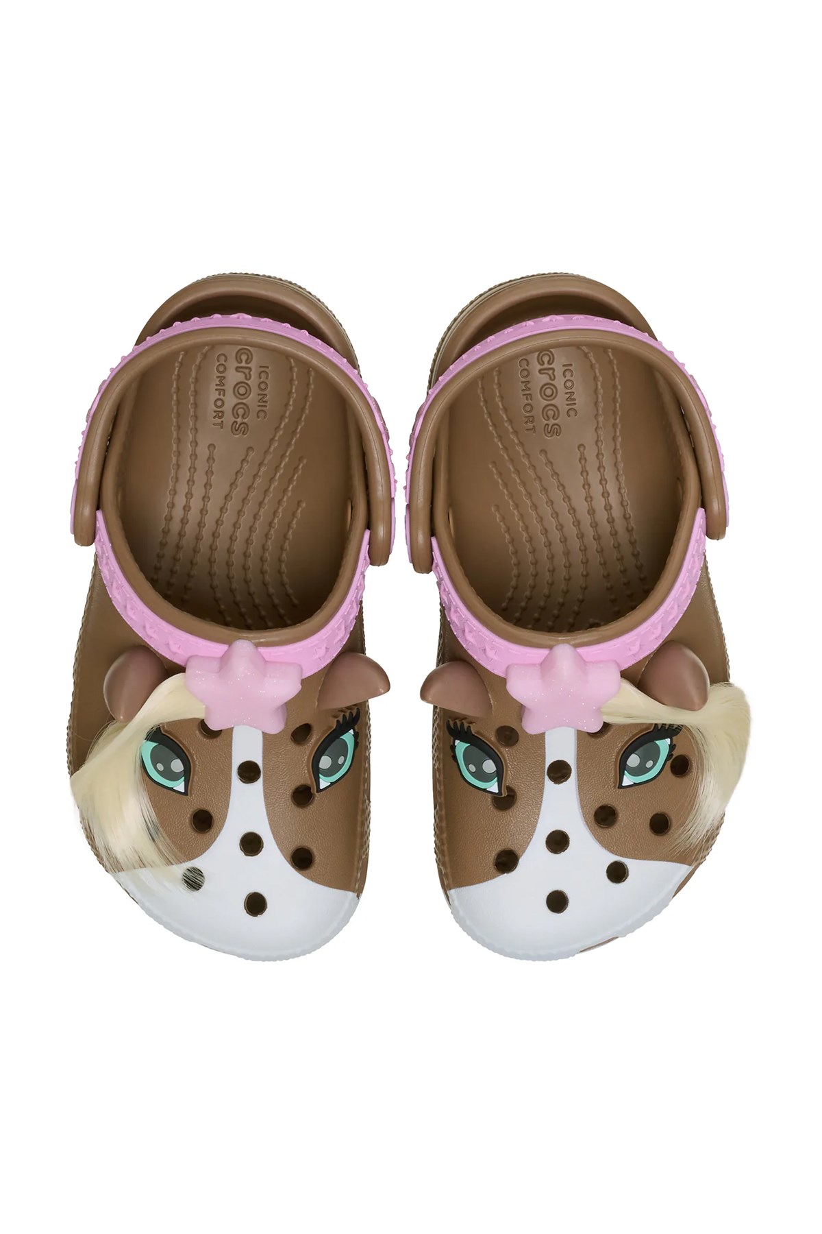 Crocs Classic IAM Horse Çocuk Terlik 211371-2JJ Kahverengi