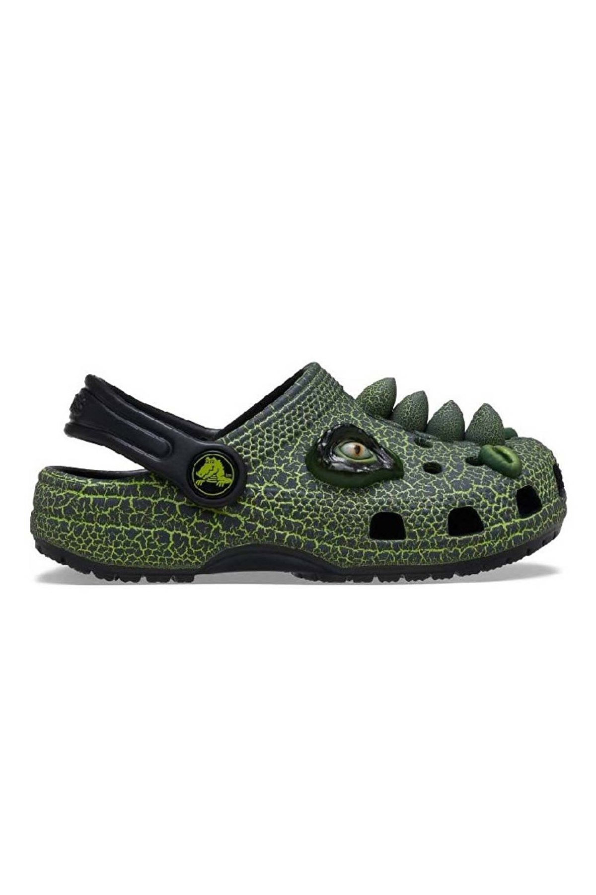 Crocs Classic IAM Scary Dino Çocuk Terlik 211372-001 Siyah