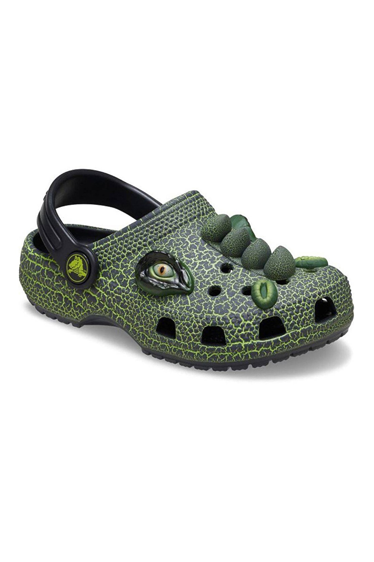 Crocs Classic IAM Scary Dino Çocuk Terlik 211372-001 Siyah