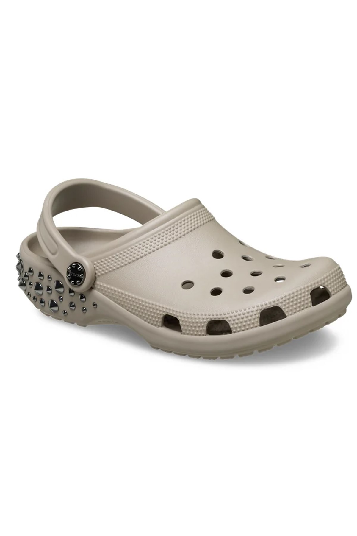 Crocs Classic Studded Clog Unisex Sandalet 211596-214 Kahverengi