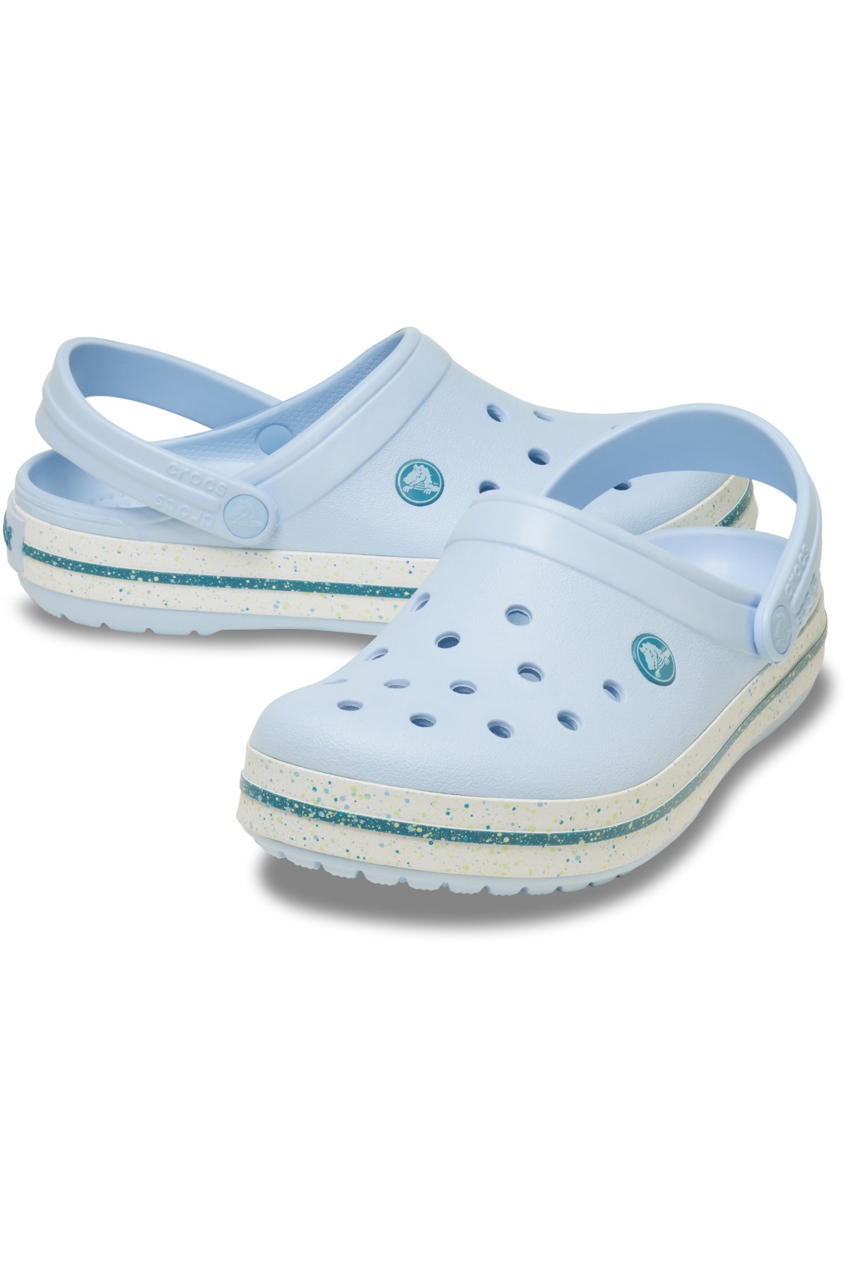 Crocs Crocband Speckled Band Unisex Sandalet 211621-4WK Mavi