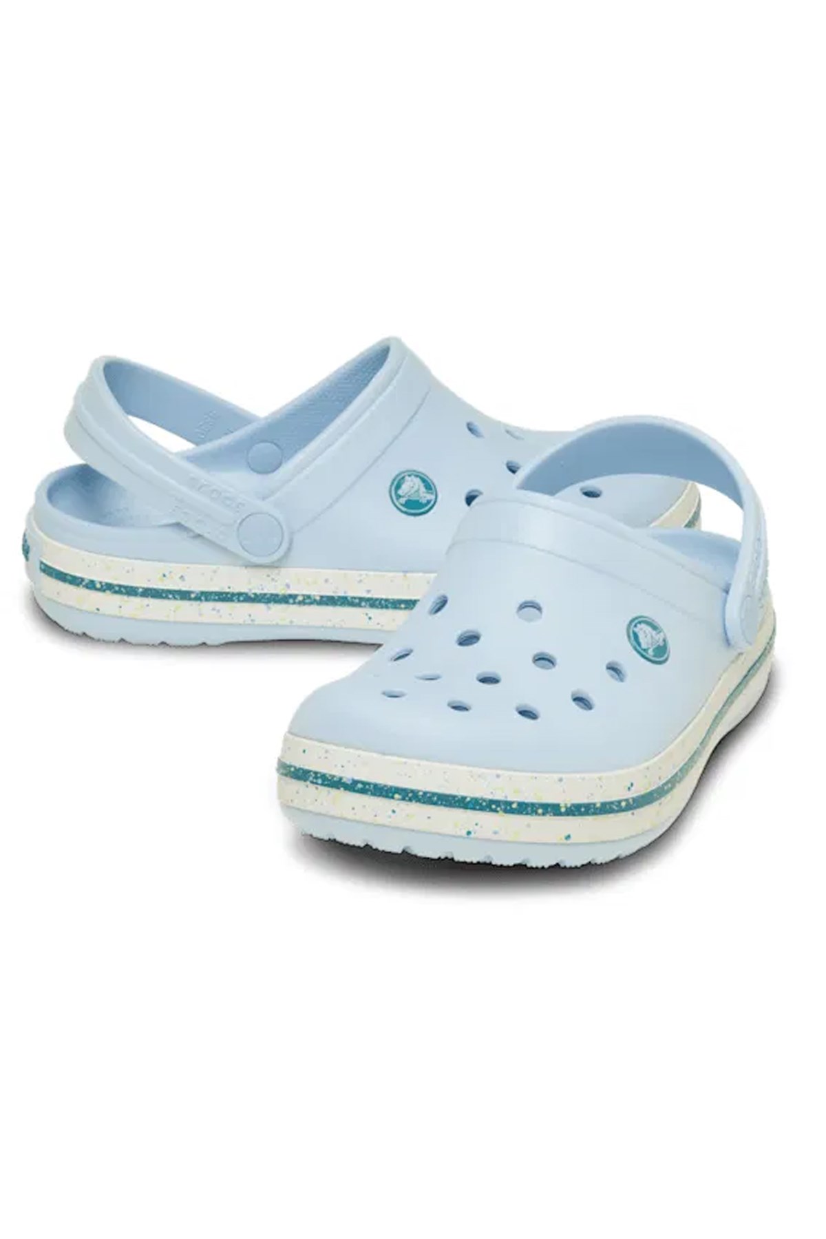 Crocs Crocband Speckled Band Çocuk Sandalet 211646-4WK Mavi