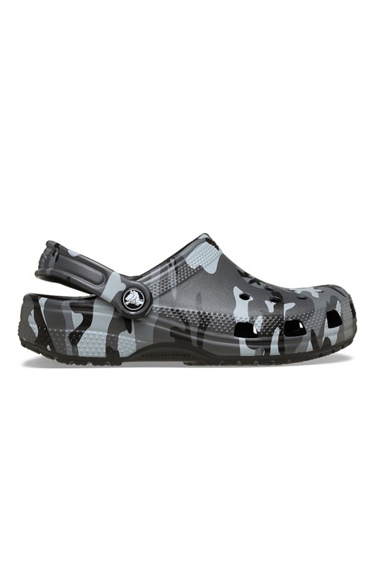 Crocs Classic Camouflage Çocuk Terlik 211879-0DD Siyah