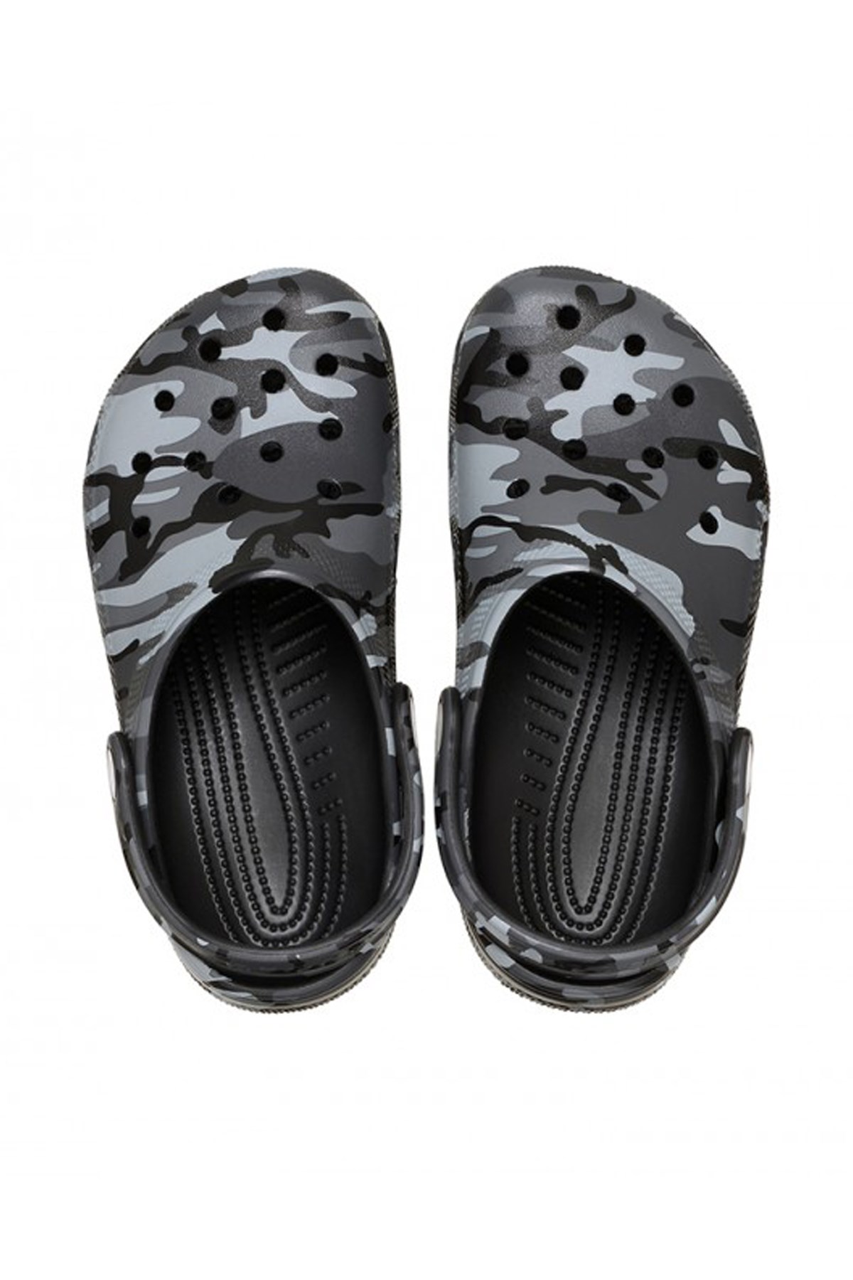 Crocs Classic Camouflage Çocuk Terlik 211879-0DD Siyah