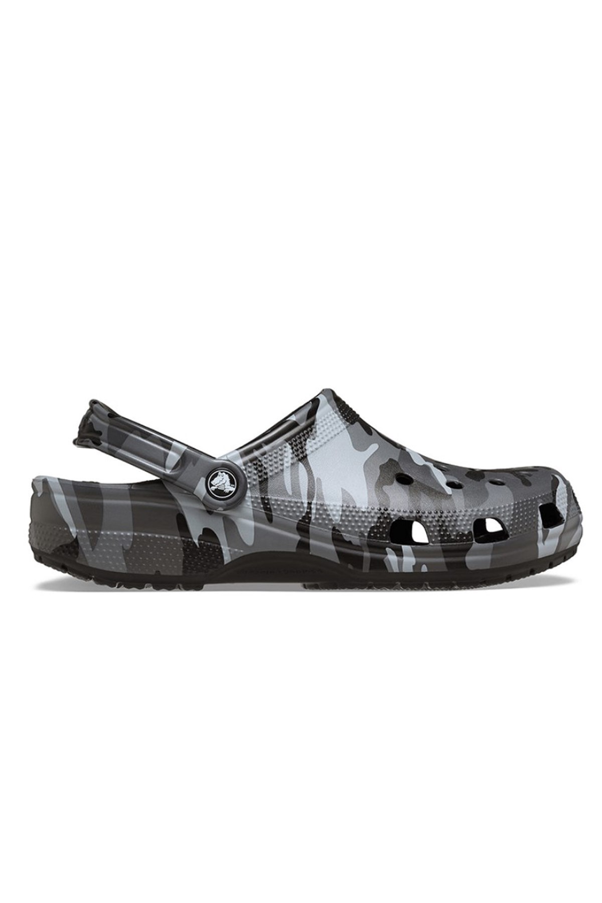 Crocs Classic Camouflage Unisex Terlik 211936-0DD Siyah