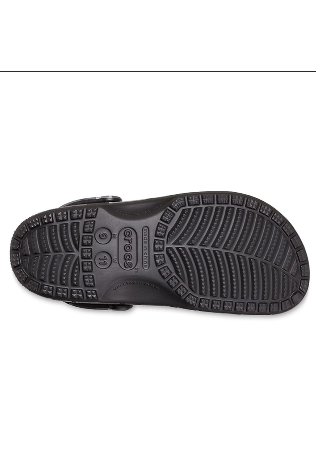 Crocs Classic Camouflage Unisex Terlik 211936-0DD Siyah