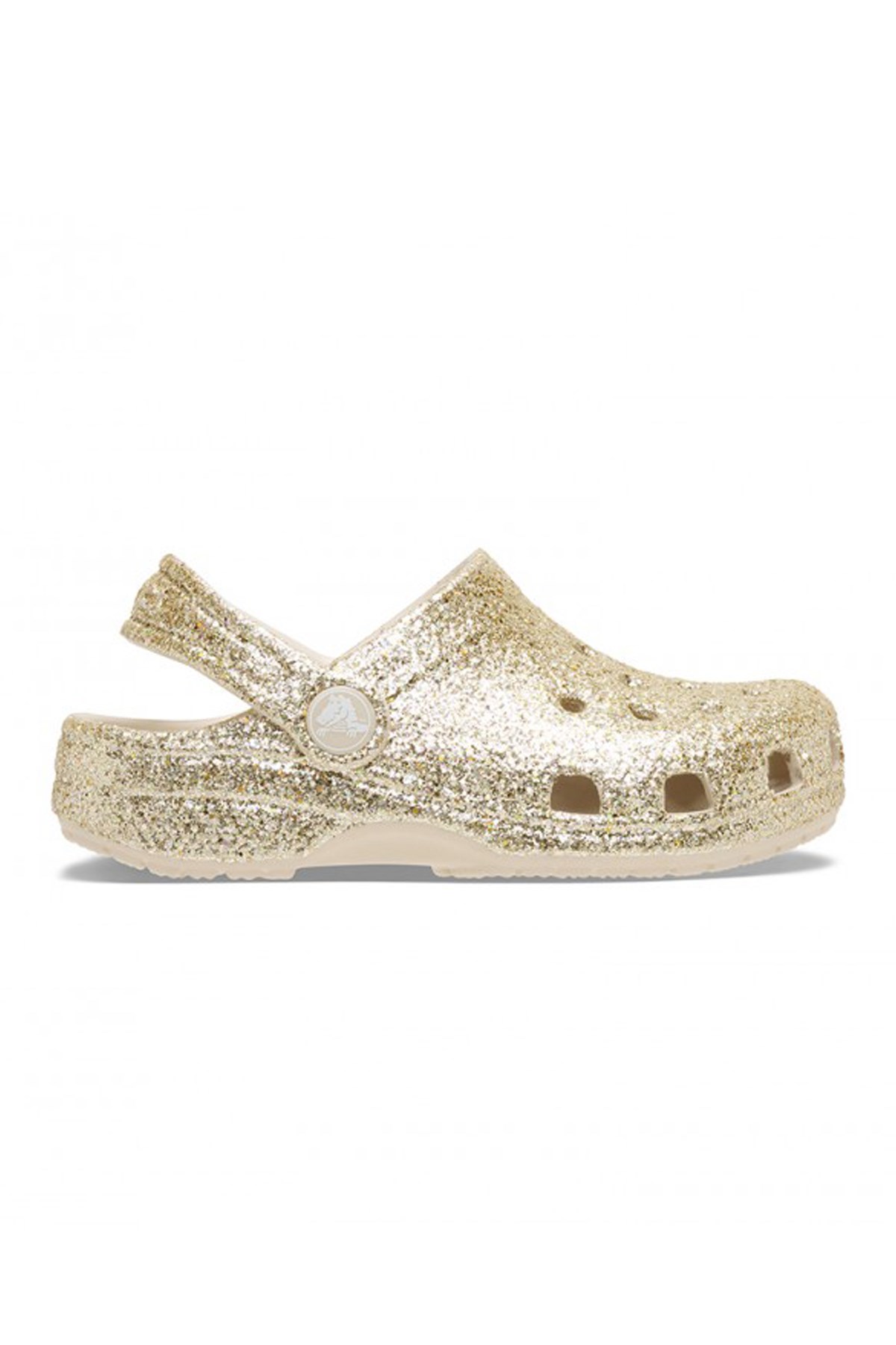 Crocs Classic Chunky Glitter Çocuk Terlik 211939-0LH Bej