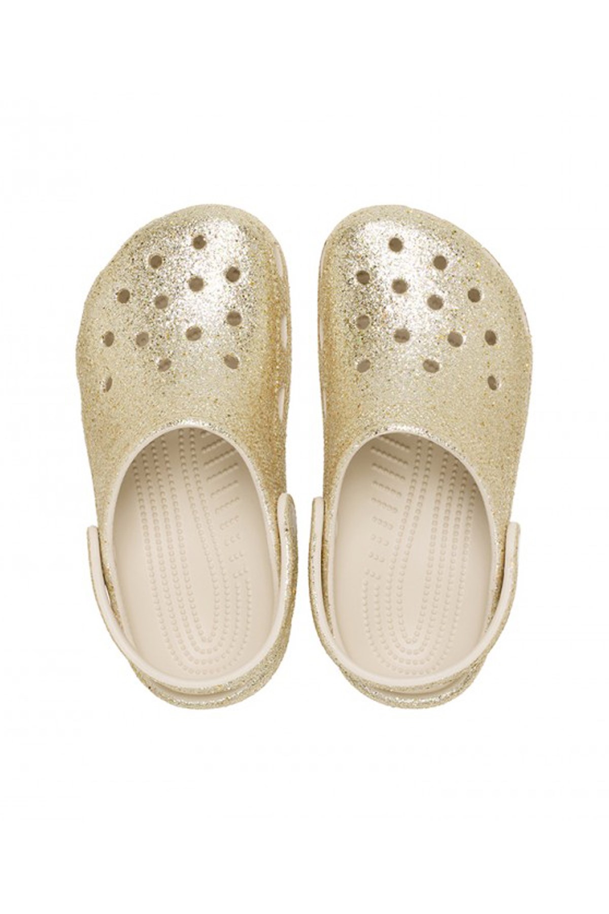Crocs Classic Chunky Glitter Çocuk Terlik 211939-0LH Bej