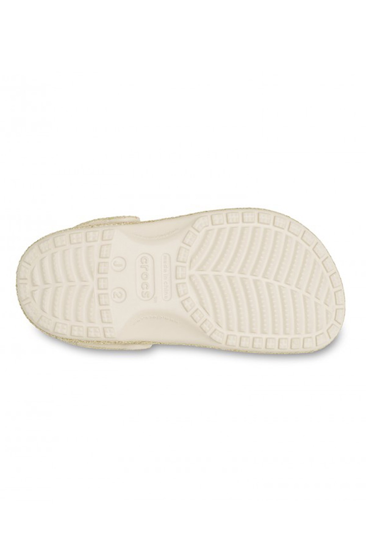 Crocs Classic Chunky Glitter Çocuk Terlik 211939-0LH Bej