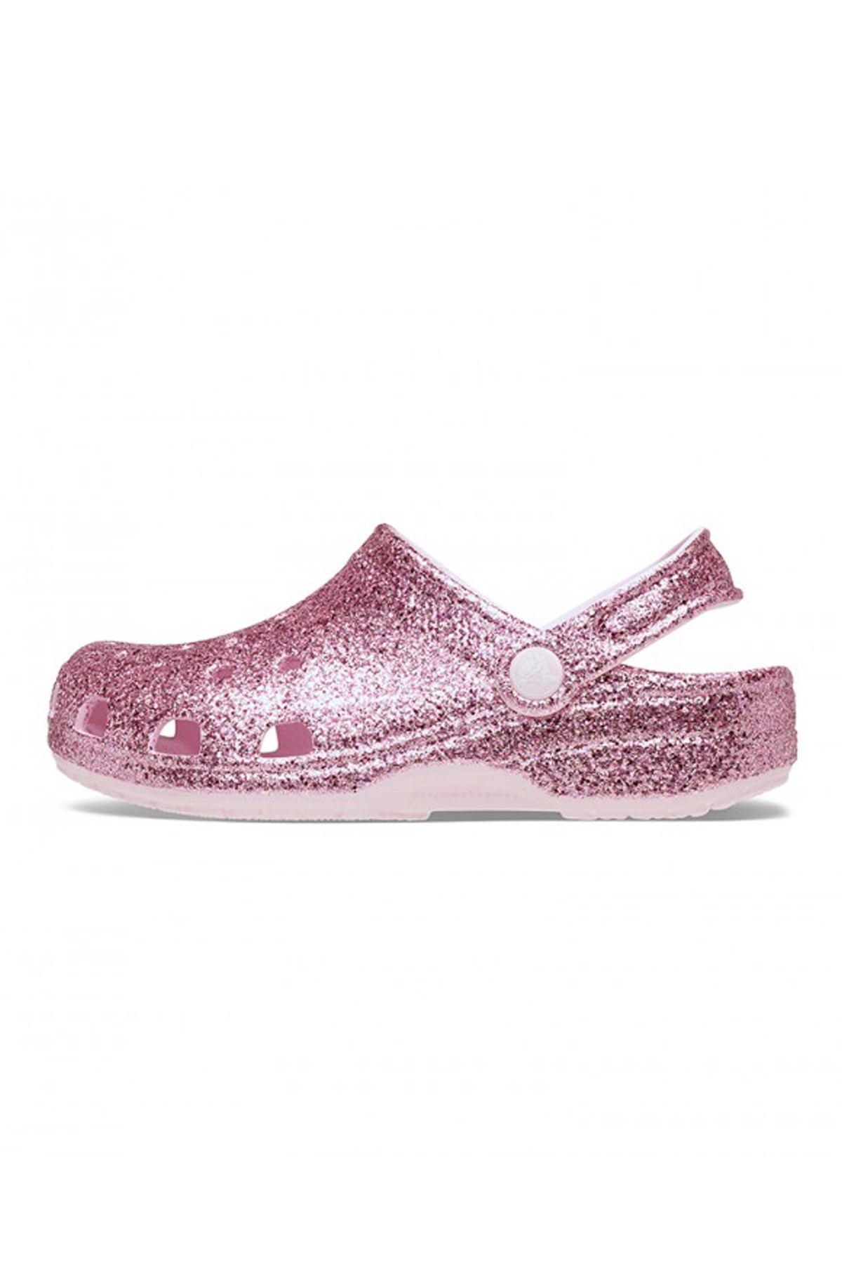 Crocs Classic Chunky Glitter Çocuk Terlik 211939-6ZW Pembe