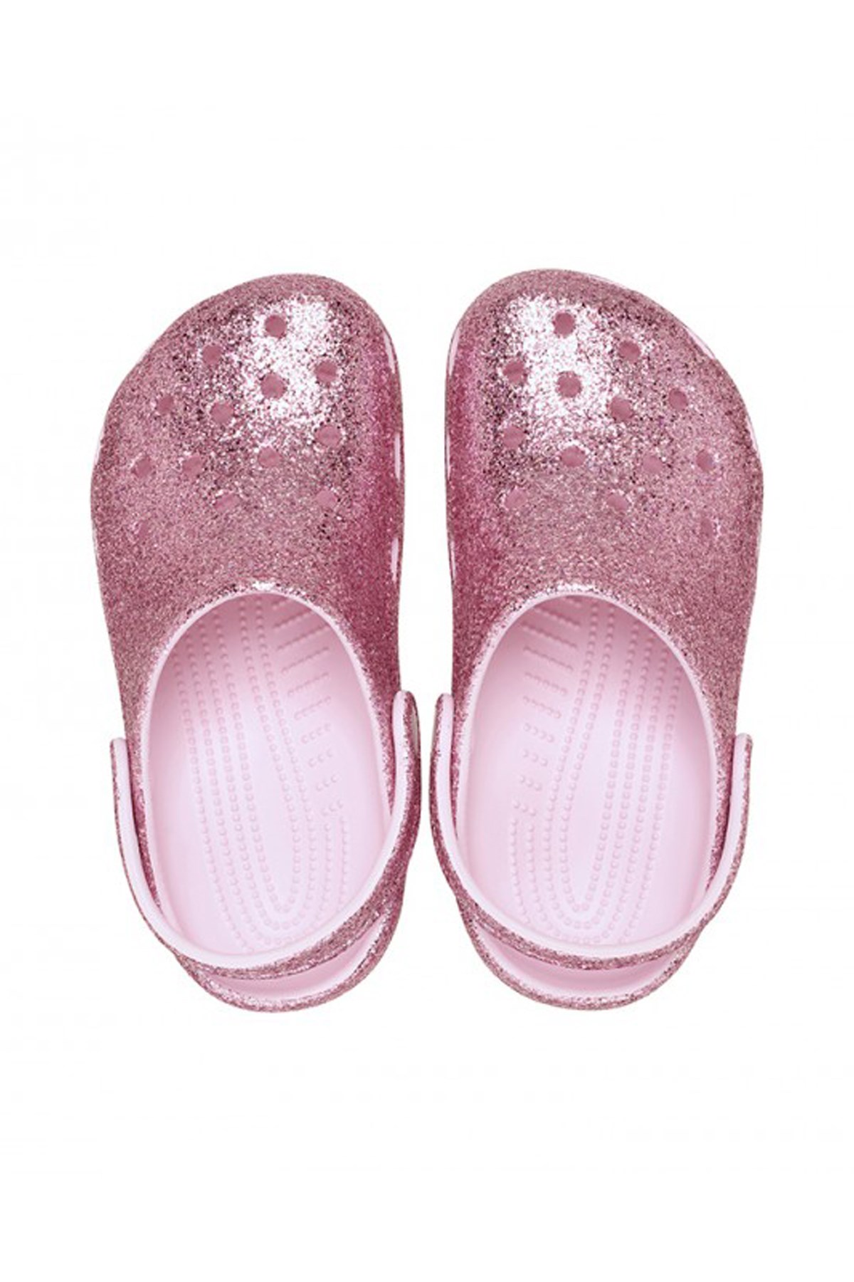 Crocs Classic Chunky Glitter Çocuk Terlik 211939-6ZW Pembe