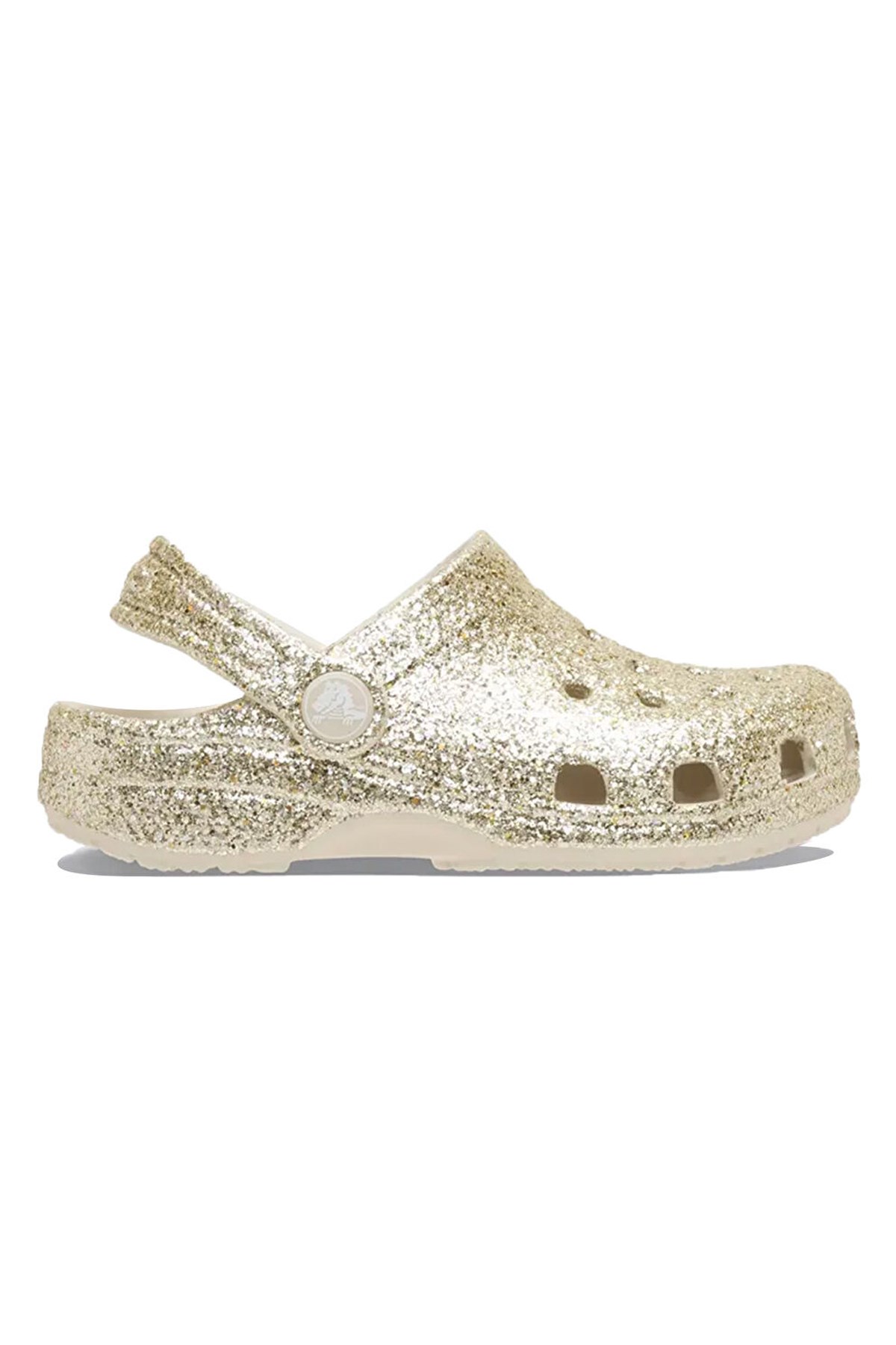Crocs Classic Chunky Glitter Çocuk Terlik 211940-0LH Bej