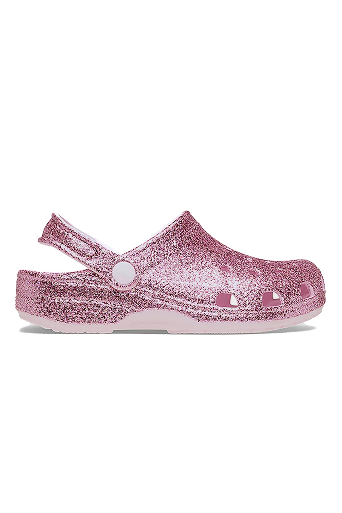 Crocs Classic Chunky Glitter Çocuk Terlik 211940-6ZW Pembe