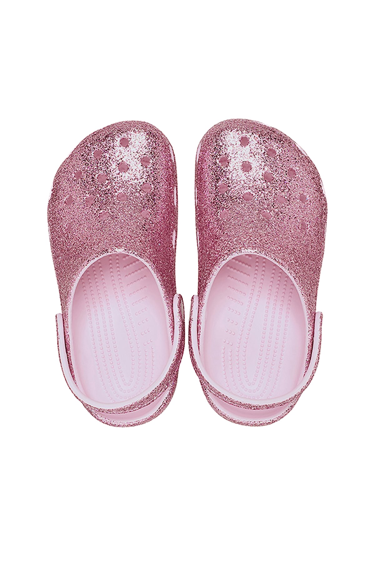Crocs Classic Chunky Glitter Çocuk Terlik 211940-6ZW Pembe