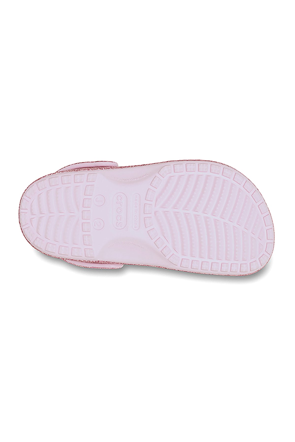 Crocs Classic Chunky Glitter Çocuk Terlik 211940-6ZW Pembe